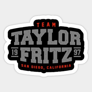 Team Taylor Fritz Sticker